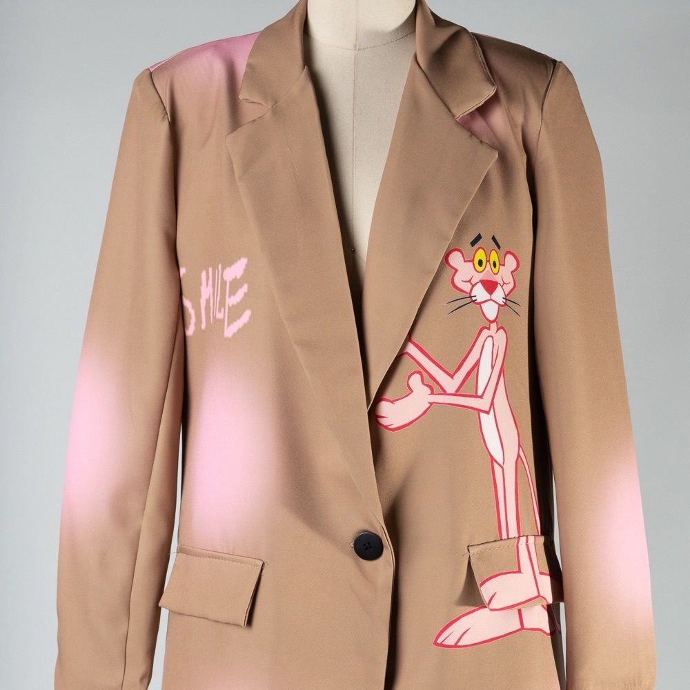 Pink Panther Tan Blazer
